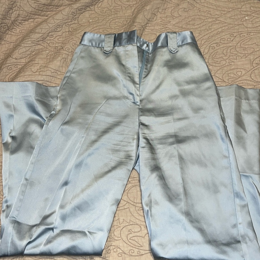 ZARA SATIN DRESS PANTS